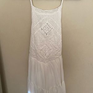 Lulus White Summer Dress Size S